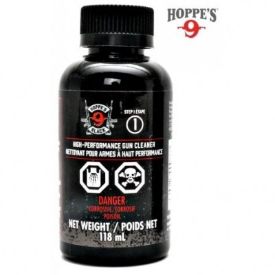 Hoppe's Black 9 detergente | 118 ml | step 1 | armeria | Perugia