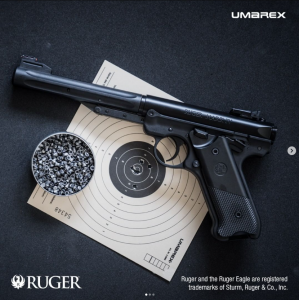 Umarex pistola Ruger Mark IV cal. 4,5 mm | molla | libera vendita | break barrel | armeria | Perugia | PUNTOZERO