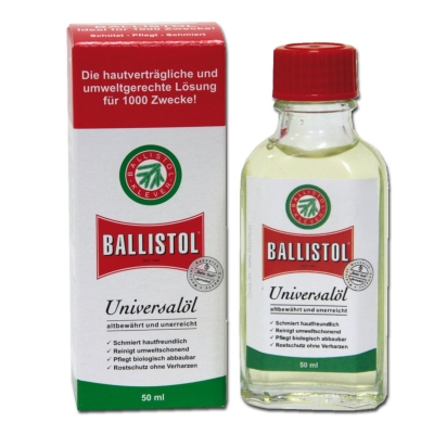 Ballistol flacone 50 ml | pulizia armi | armeria | Perugia | PUNTOZERO