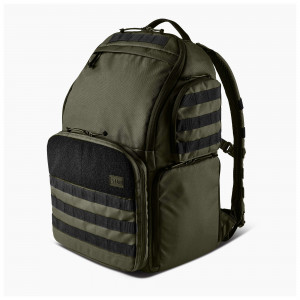 Vista laterale dello zaino Range Ready Backpack, con sistema MOLLE per accessori modulari