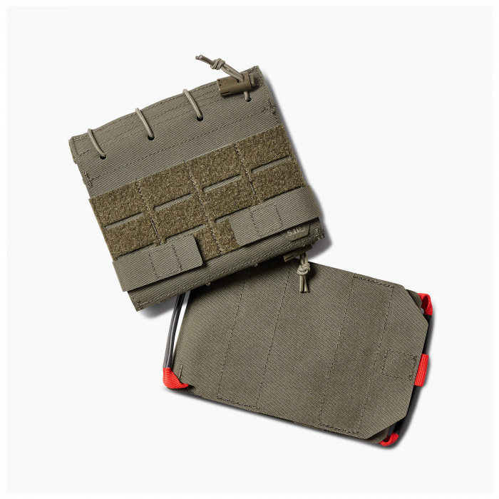 511 UCR Flat IFAK Pouch verde ranger green, pouch tattica per pronto soccorso con sistema MOLLE. Perugia