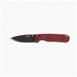 Coltello 5.11 Tactical Icarus DP Mini in edizione limitata colore rosso. Disponibile da PuntoZero a Perugia