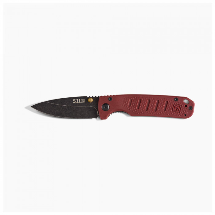 Coltello 5.11 Tactical Icarus DP Mini in edizione limitata colore rosso. Disponibile da PuntoZero a Perugia