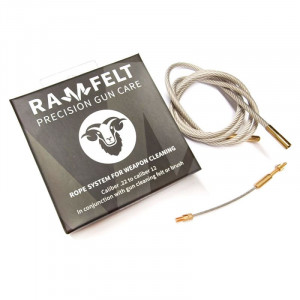 Ramfelt Rope System, sistema di pulizia a corda della canna delle vostre armi tramite feltrini. Compatibile con tutti i calibri.