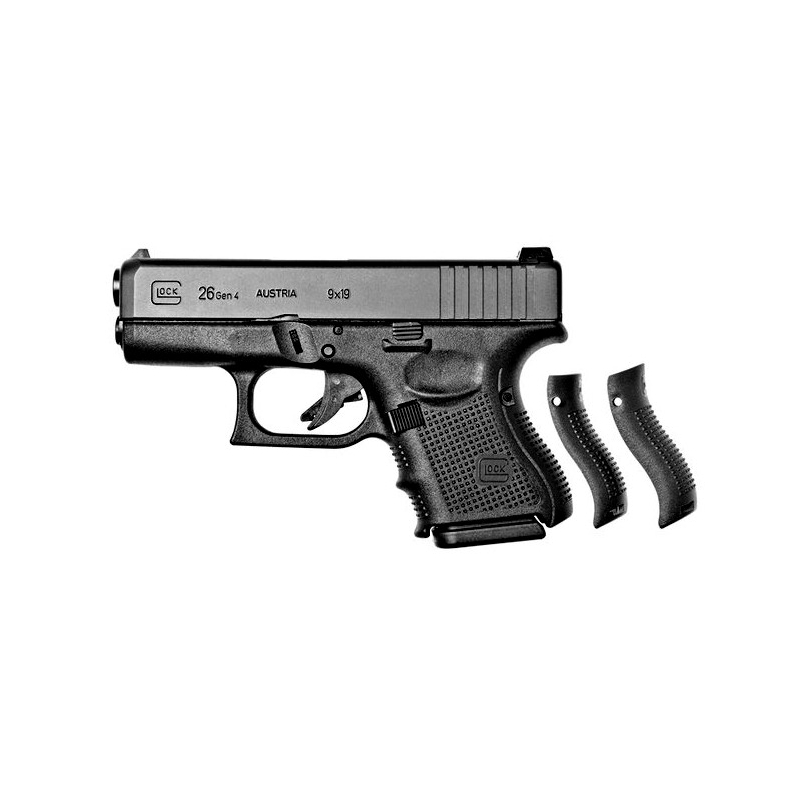 Glock 26 Gen4 cal. 9x21 | pistola semiautomatica | armeria Perugia | guardie giurate